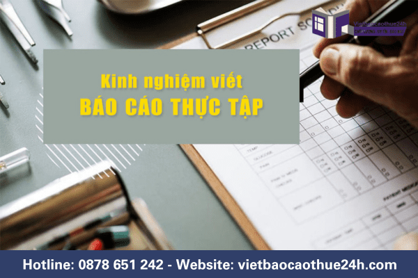 Kinh nghiệm khi viết báo cáo thực tập khoa dược bệnh viện