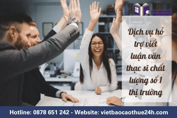 Hỗ trợ viết luận văn là việc làm được nhiều bạn sinh viên quan tâm