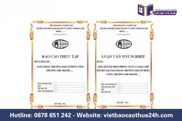 Dịch vụ hỗ trợ làm báo cáo thực tập tại HCM cam kết bảo hành báo cáo cho bạn