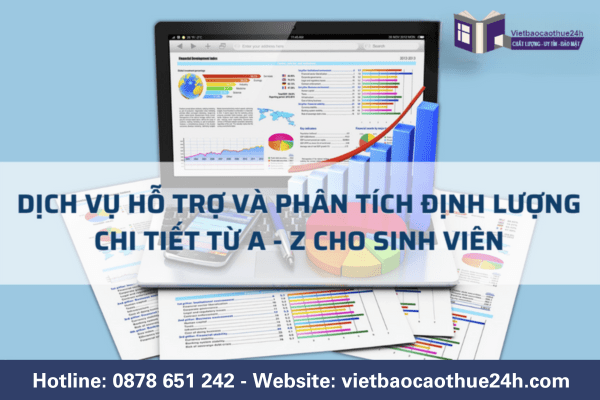 Tìm hiểu dịch vụ hỗ trợ và phân tích định lượng chi tiết từ A đến Z