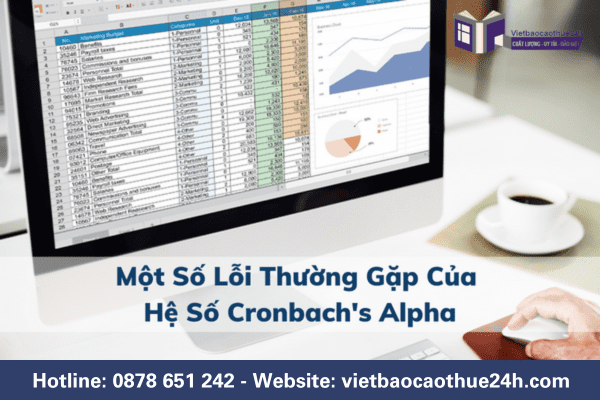 Một số lỗi thường gặp của hệ số Cronbach's Alpha