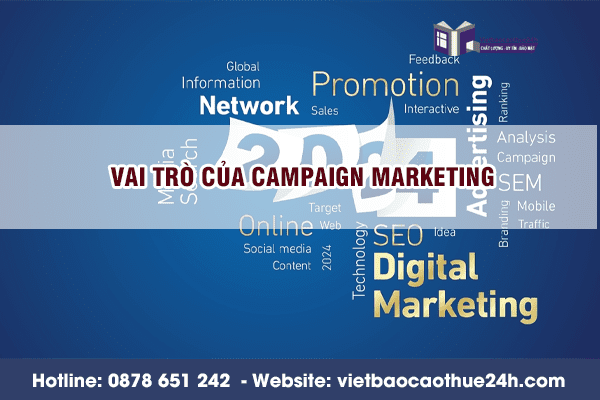 Vai trò của Campaign Marketing