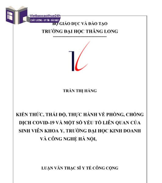 Luận văn thạc sĩ y tế công cộng mẫu 4