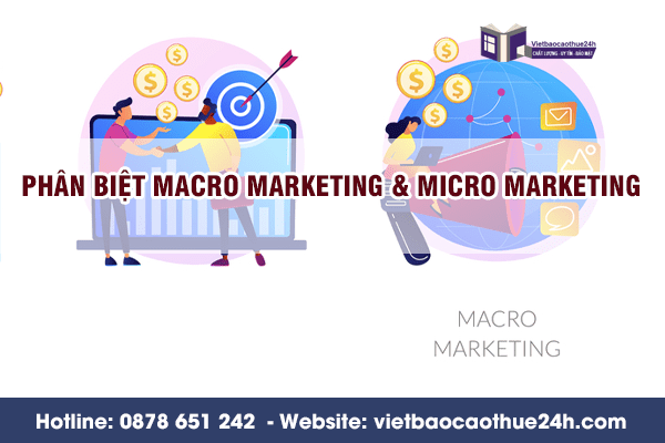 Phân biệt Macro Marketing và Micro Marketing