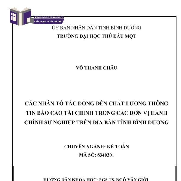 luận văn thạc sĩ kế toán hành chính sự nghiệp mẫu 2