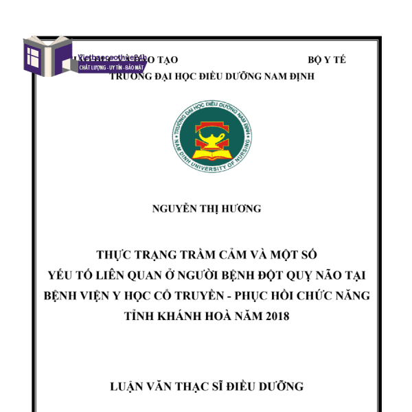 Luận văn thạc sĩ điều dưỡng mẫu số 3