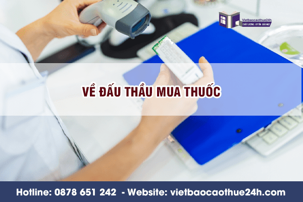 Về đấu thầu mua thuốc
