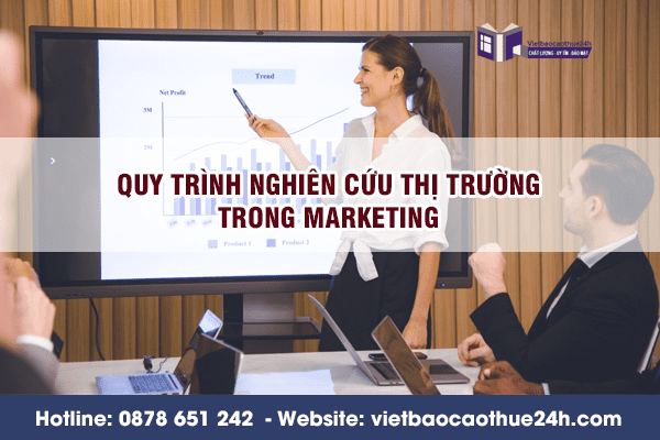 Quy trình nghiên cứu thị trường trong marketing