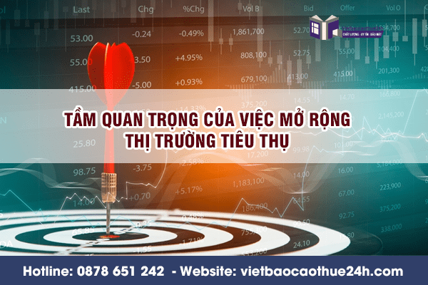 Tầm quan trọng của việc mở rộng thị trường tiêu thụ