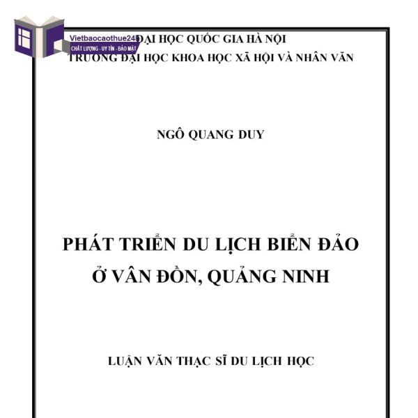 Viết mục tiêu nghiên cứu chuyên ngành du lịch