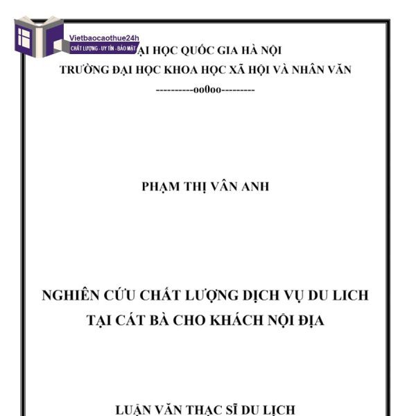 Mục tiêu nghiên cứu của đề tài luận văn thạc sĩ