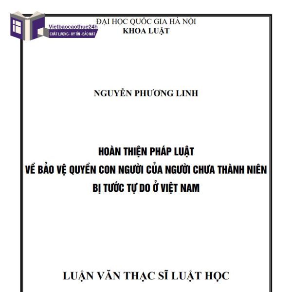 Viết mục tiêu nghiên cứu chuyên ngành luật