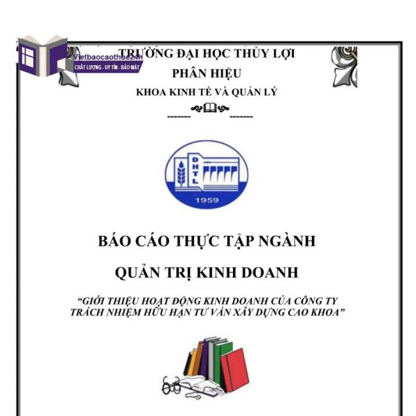 Mẫu báo cáo thực tập quản trị kinh doanh bán hàng tại Công ty Bất động sản Phúc Hưng