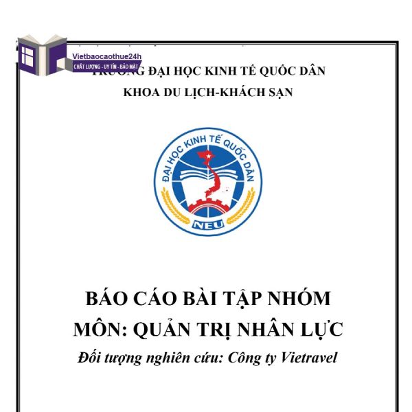 Bài tập lớn quả trị nhân lực công ty Viettravel