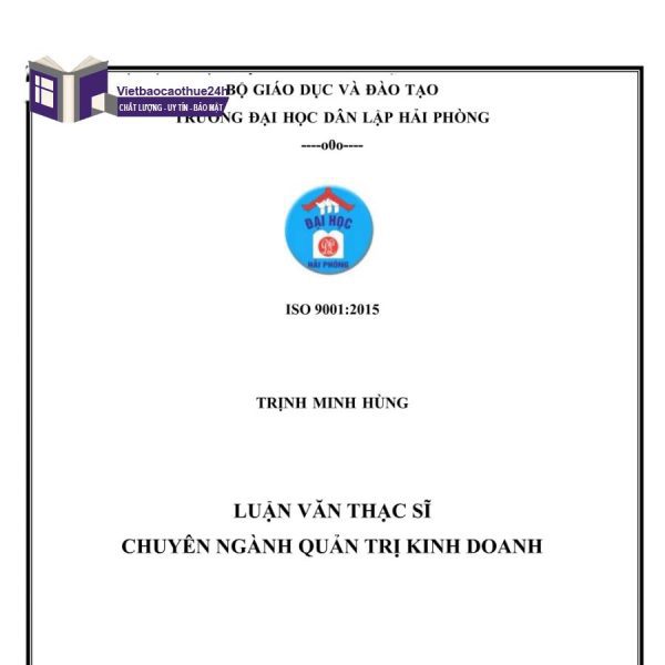 Bố trí và sử dụng nhân lực tại Chi cục Hải quan KV3 cục Hải quan Thành Phố Hải Phòng trong kỷ nguyên 4.0