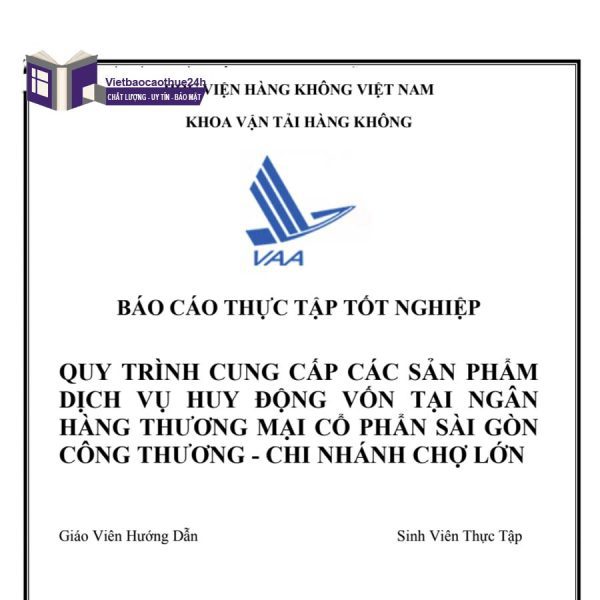 huy động vốn viết báo cáo thực tập tại Ngân hàng