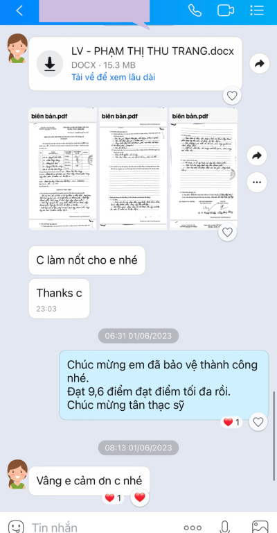 feedback của khách hàng